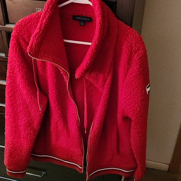 Tommy Hilfiger Women's Red Jacket - Picture 1 of 4